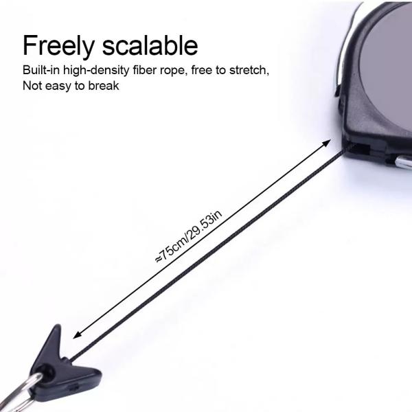 Custom Double-Sided Sublimation Lanyard Clips Heat Transfer Keychain Clip For ID Badges Keys Backpacks