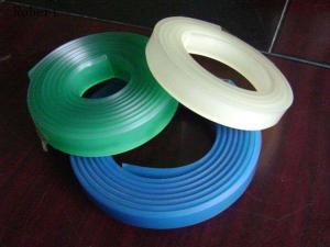 China High Tensile Strength Polyurethane Rubber Sheet , Ceramic Screen Printing Squeegee on sale