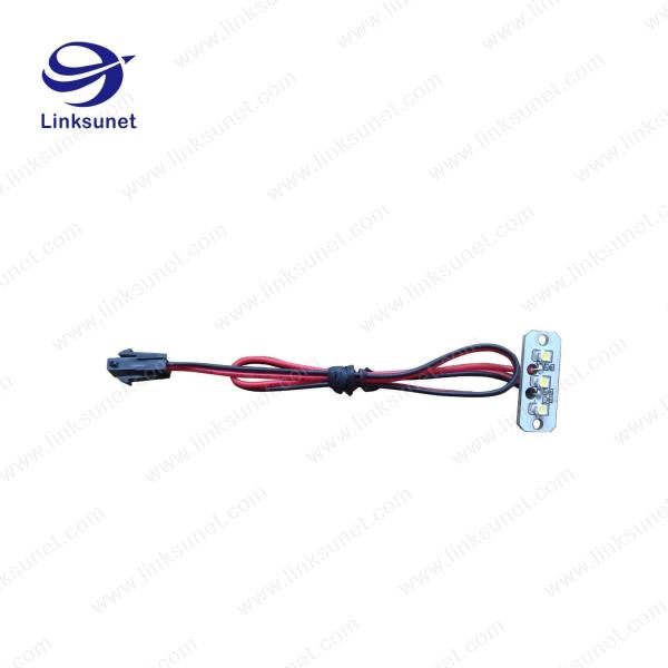 molex Micro - Fit 3.0 43020 series rows 2 black 3.00mm connectors Injector Wiring Harness for LED Module