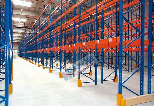 Cheap Blue Orange Industrial Galvanised Pallet Racking Shelves Material Handling Racks for sale