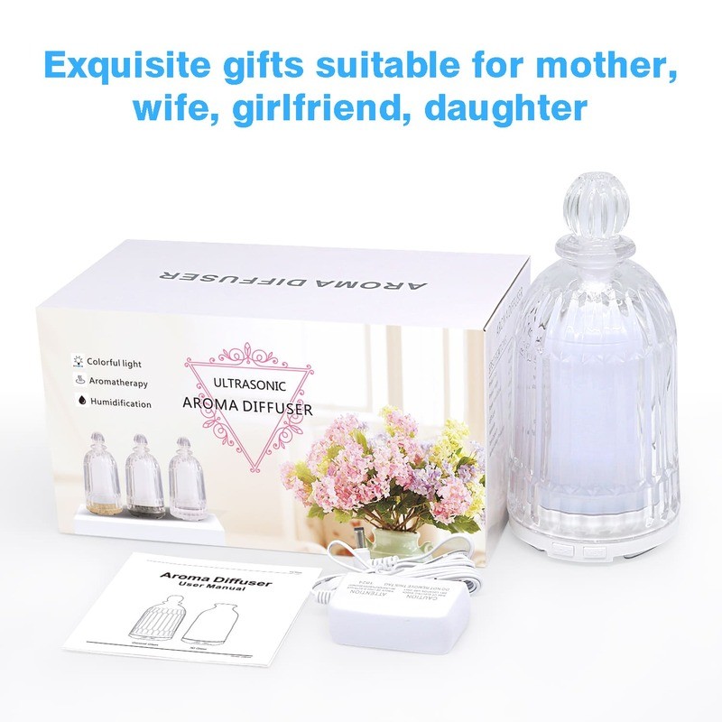 Glass Ultrasonic Atomizer Aroma Diffuser▕ DN-821
