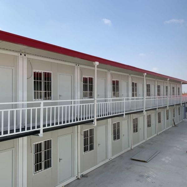 Q355 Q235 Modular Container Buildings for Hotels with Glass Wool Panels