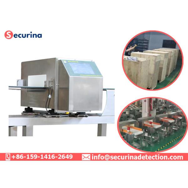 Food Grade Belt Industrial Metal Detector Conveyor Needle Inspection Scanner