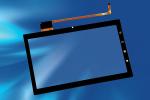 10.4 inch 3.3V Projective Capacitive Touch Screen Panel with I2C / USB Interface