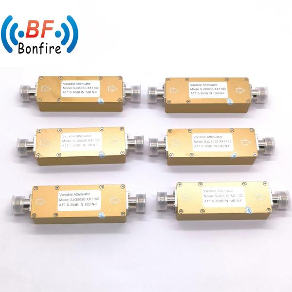 Cheap Step Att N-F DC-3000MHz 5W RF Variable Attenuator for Stable and Accurate Attenuation for sale