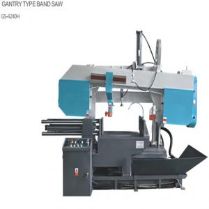 Quality Worm Reducer Horizontal Mitering Bandsaw , Powerful Automatic Metal Saw wholesale