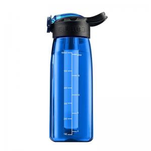 China 1500L CE Camping Filter Bottle 210 Gram Hollow Fiber Activated Carbon on sale