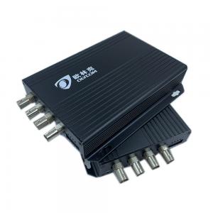 Quality FC Port 1310nm Cctv Camera Video Converter , BNC To Fiber Media Converter Rack Mounted wholesale