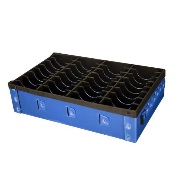 Recyclable Plastic Corrugated Containers Rectangular Corrugated Plastic Bins OEM