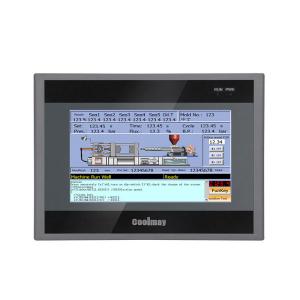 China Linux System 7'' Touch Screen Panel PLC HMI All In One 8 Channel High Speed Pulse on sale