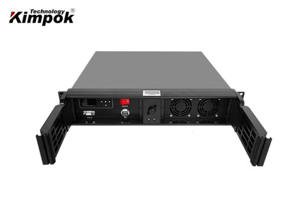 Cheap 250km COFDM Digital Wireless Video Transmitter With AES Encryption 80 Watt Power for sale