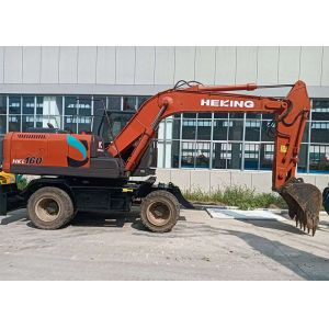 Buy cheap HKL160 Hekuang Second Hand Excavator Used Wheel Excavator from wholesalers