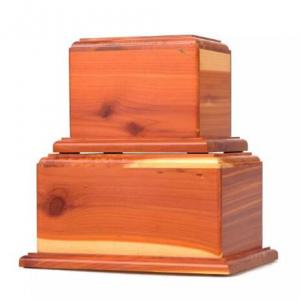 Quality Cedar wood Pet urns, Cedar urns box wholesale