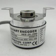 HES-25-2MD Rotary Electric Encoder 2500 P/R IP50 Compact Design High Precision