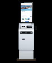 Cheap Lightweight Automatic Check-In Terminal With Card Reader And Printer Smart Parking Payment Kiosk for sale