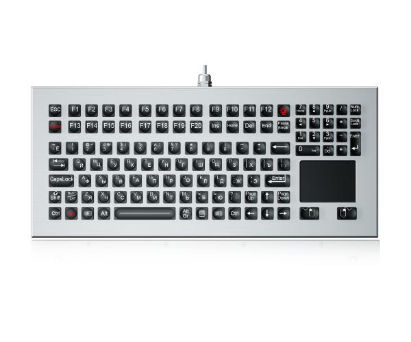 Cheap Industrial Keyboard With Touchpad And IP68 Dynamic Waterproof Technology for sale