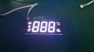 China Ultra Thin White 7 Segment LED Display Common Cathode For Timer Indicator on sale
