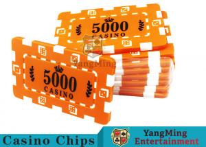 Quality Custom Design Cheap Casino Poker Chips , ABS Plastic Numbered Poker Chips  wholesale