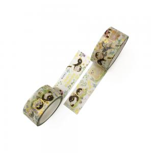 Quality Personalized Beautiful Gold Foil Washi Tape For Holiday Decoration wholesale