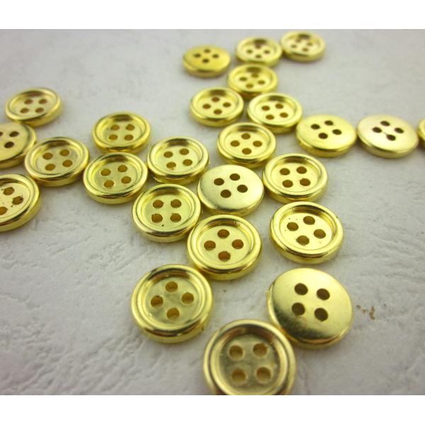 Ancient bronze&Ancient Silver Metal Jeans Shirt Button Retro Engraved Patterns Material Zinc Alloy