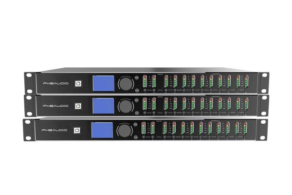 Cheap 31 Segment FIR DSP Speaker Management Processor 24bit High Performance 4 In 8 Out for sale