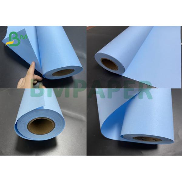 80gsm Blue Plotting Paper 80gsm Blue Plotting Printing Paper Roll For Inkjet Printing 610mm 620mm