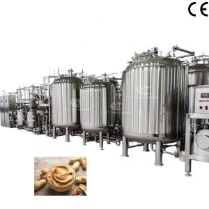 Quality Mixing Function 1000L Volume Sauce Peanut Butter Tahini Blending Tank wholesale