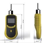 Portable Pumping Type O2 Gas Detector with Light, Sound , Vibration Alram