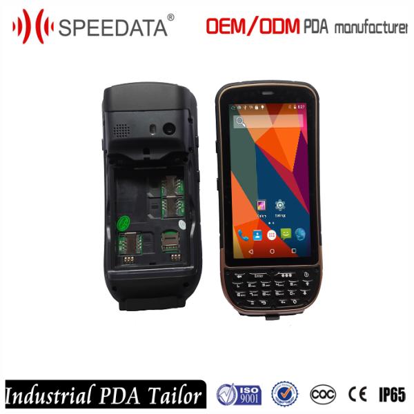 GPS / GPRS Android Barcode Scanners Quad Core For Mobile Computer