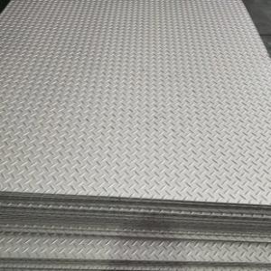 Quality 304L Stainless Steel Steel Tread Plate Chequer Plate Steel BA finish wholesale