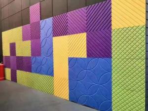 China 3D 9mm Wall Hanging  Sound Dampening Acoustic Wall Panels Plate on sale