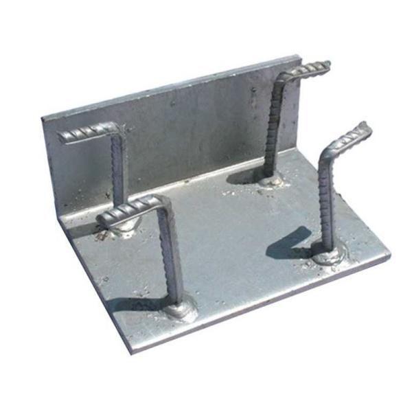 Cheap Rectangular Wall Building Embedded Parts In Silver Anodized  For Various Curtain Wall Systems for sale