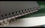 Notebook Wire Binding Machine Spiral Forming And Binding Machine CE Certificatio