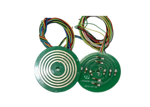5 ckt 2A Pancake Slip Ring with PCB Board Design
