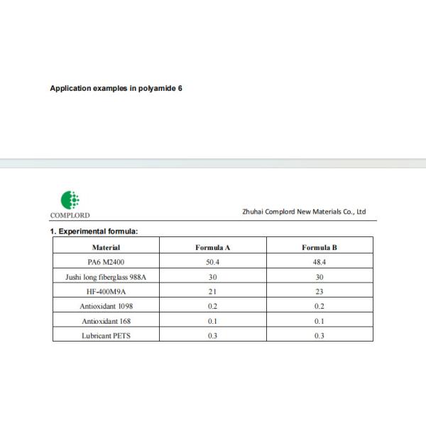HF-400M9A Halogen-Free Nylon Flame Retardant Masterbatch