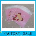 Film 0.08mm Thick Bopp Resealable Plastic Bags With Self Adhesive Tape , Printed