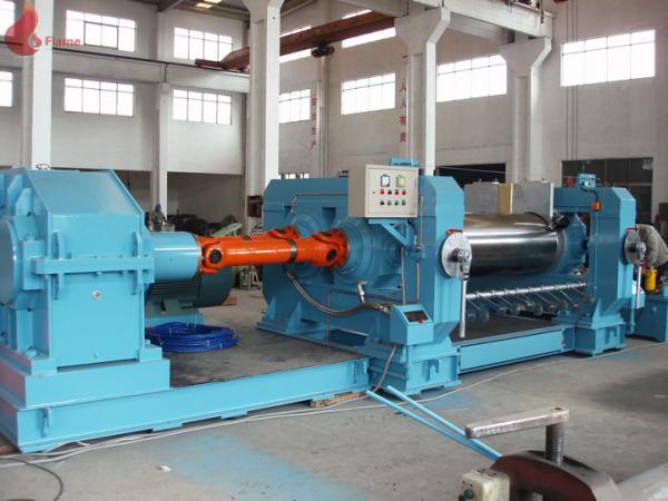 Cheap High hardness Ø26"x80" Electric Two Roll Rubber Mixing Mill With Cooling water for sale