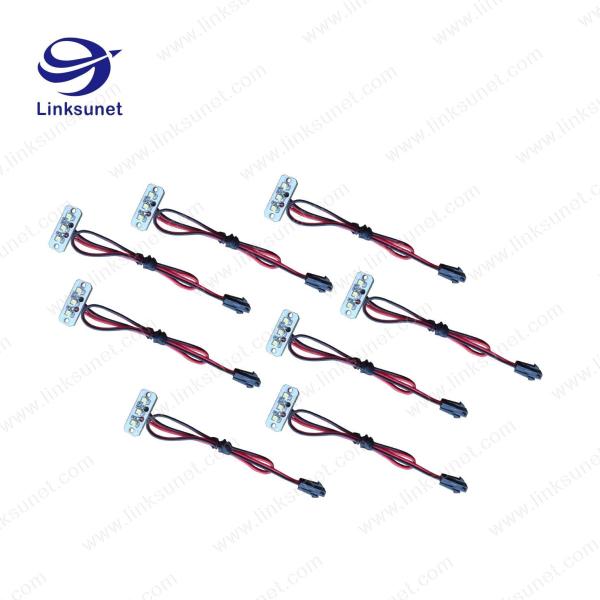 molex Micro - Fit 3.0 43020 series rows 2 black 3.00mm connectors Injector Wiring Harness for LED Module