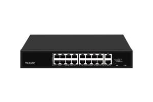 Quality 19 Port 48V Poe Switch Rackmount 10/100M IEEE 802.3u wholesale