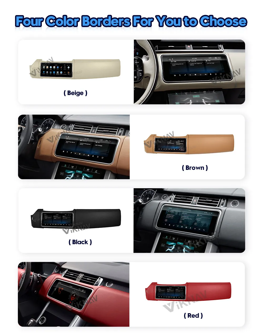 Android Stereo Car Radio For Land Rover Range Rover Sport L494 2013-2017 Touch Screen GPS Navigation Multimedia Player