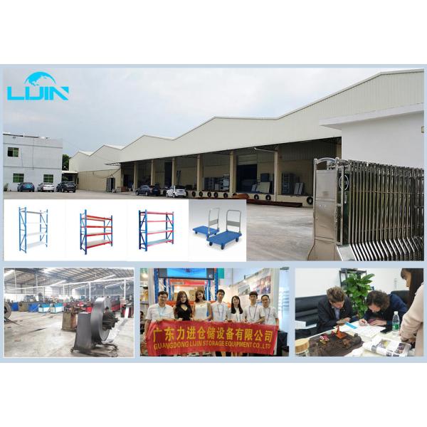 Cold - Rolled Steel Q235 Workshop Beam Pallet Racking 1.5-2.5mm Depth