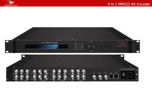 Cheap 4 in 1 encoder sdi av asi input MPEG2 ip encoder for sale