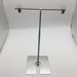 Iron Base Ratail POS Sign Holder 220 - 800mm Height , Price Tag Holder Clip