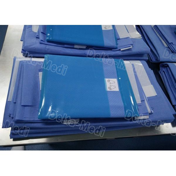 Universal surgical packs, General Medical Sterile Packs Low Linting With Reinforced Adhesive