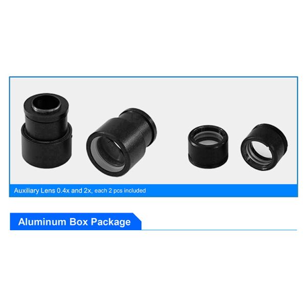 Forensic Comparison Microscope with 2x~240x Magnification LED Illumination and CE Certification for Laboratory Research