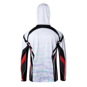 China Moisture Wicking Outdoor Fishing Clothing Hooded Long Sleeve Fishing Shirts on sale