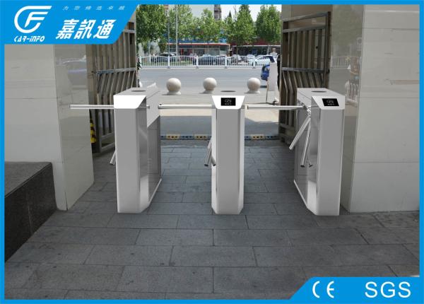 Face Recognition Vertical Tripod Turnstile ID Intergrate Access Control System