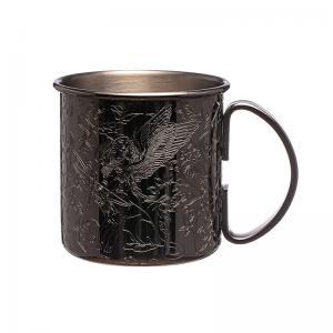 Quality LFGB Stainless Steel Wine Glass Black Mule Mug For Cocktail Wedding Gift Drinkware wholesale
