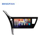 LHD Android 9 GPS Navigation 10.1 inch Wifi Android Car Audio for Toyota Corolla