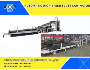 Quality E Flute Corrugated Cardboard Carton Making Machine Cardboard automatic hight speed flute Laminator wholesale